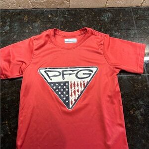 Columbia Red Sportswear Tee